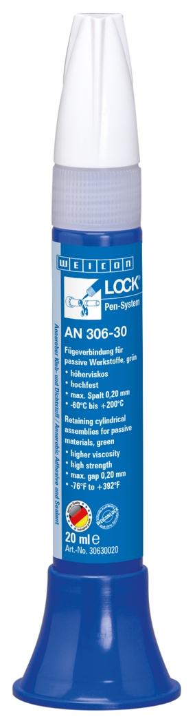 WEICONLOCK® AN 306-30 축혈부고정제
어셈블리 | 수동 소재에 사용 가능, 고강도