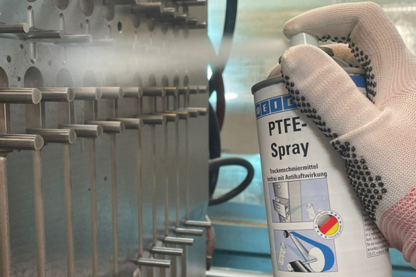 spray, PTFE, coating, spray can, glove