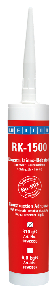 RK-1500 구조용 아크릴 접착제 | 구조용 아크릴 접착제, 액상타입의 비혼합  접착제