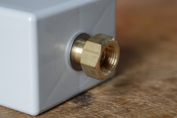 brass nut, brass fitting, threaded connector, metal hardware, hardware component