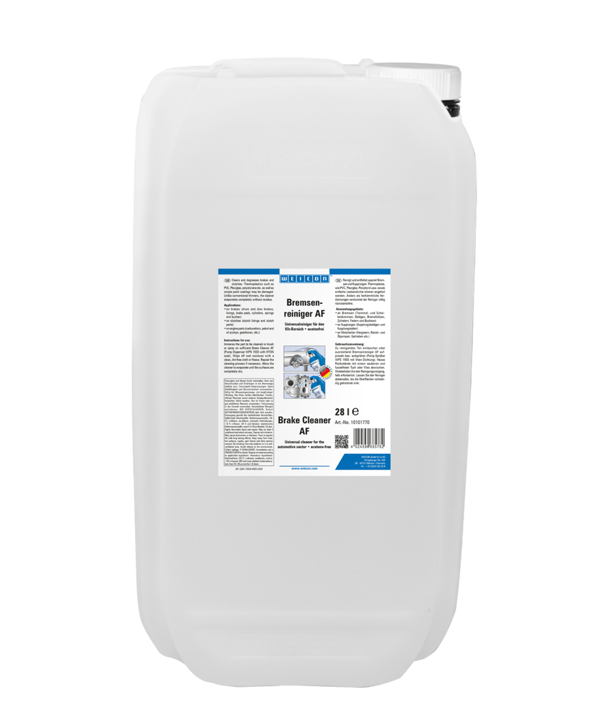 WEICON 브레이크 클리너 AF | 아세톤이 함유되지 않은 자동차 분야의 범용 세정제