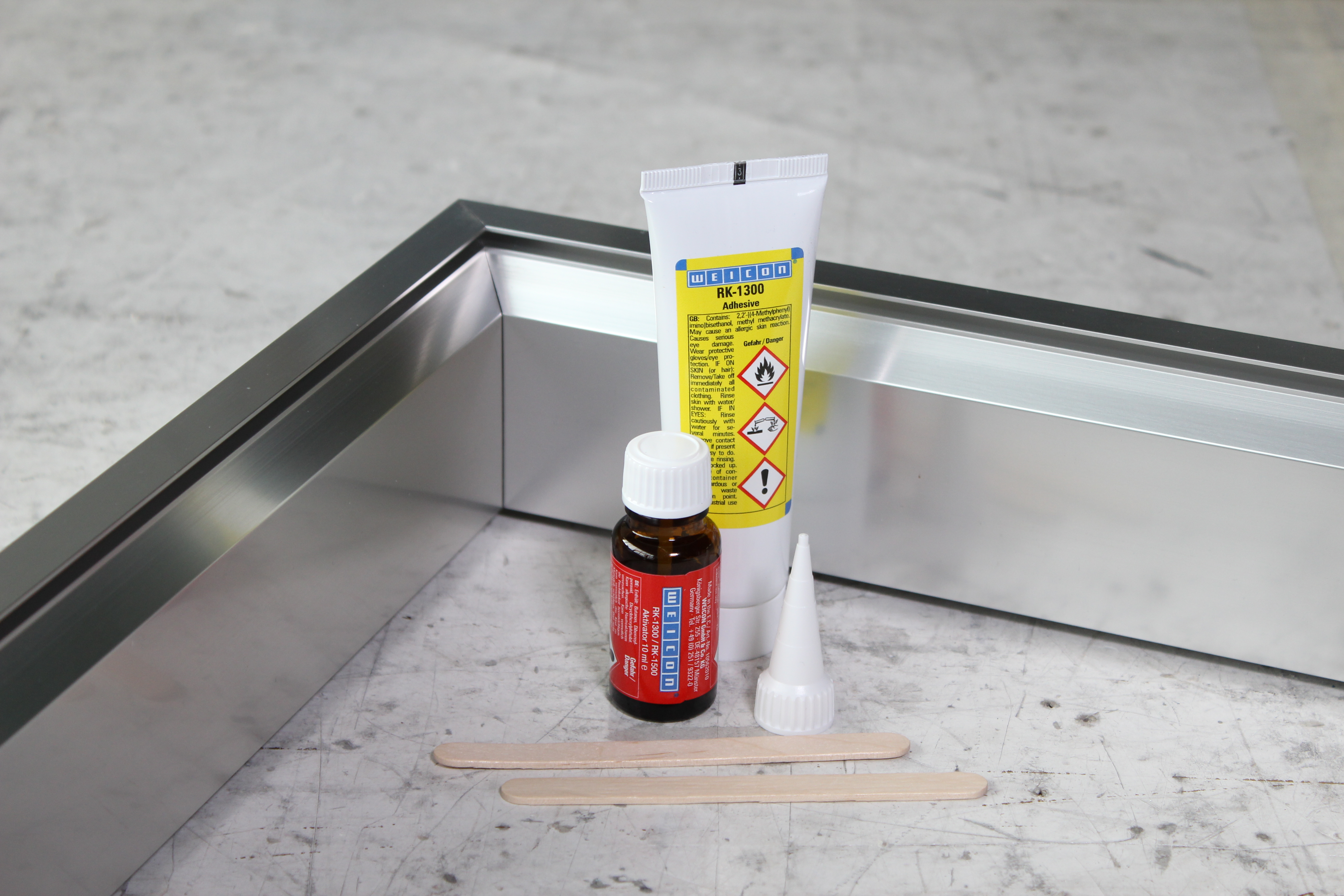 Aluminum Minute Adhesive | 액체 금속 에폭시 접착제