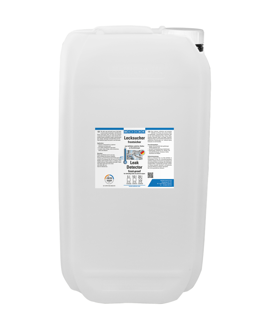 누출 감지 서리 방지 | 15°C까지의 압력 라인에서 균열을 찾기 위한 용도로 사용됩니다.