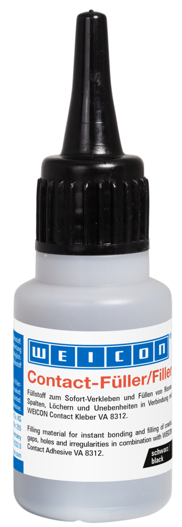 순간접착제용 필러 | Contact VA 8312용 검은색 특수 필러