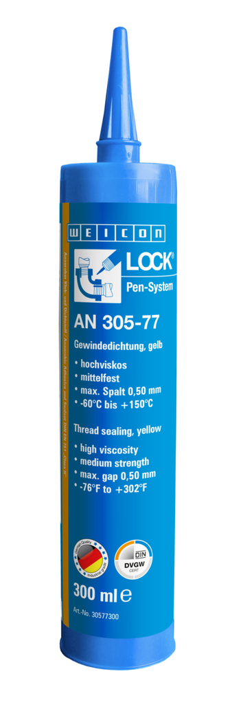 WEICONLOCK® AN 305-77 나사산 씰링 | 중간 강도, 식수 승인을 받은 제품