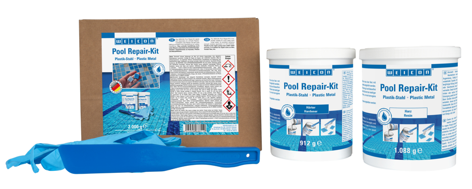 WEICON Pool Repair-Kit | 수중에서도 빠른 수리 작업