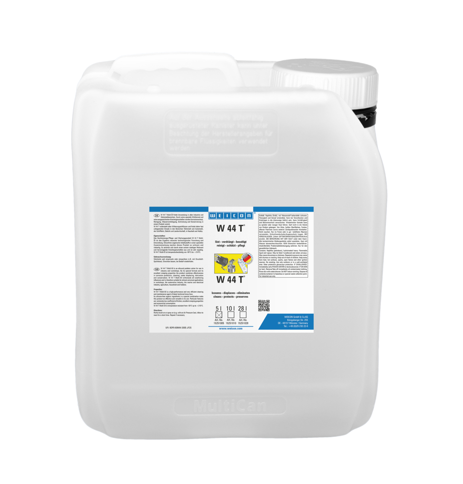 W 44 T® | 5중 기능을 갖춘 윤활 및 다기능 오일