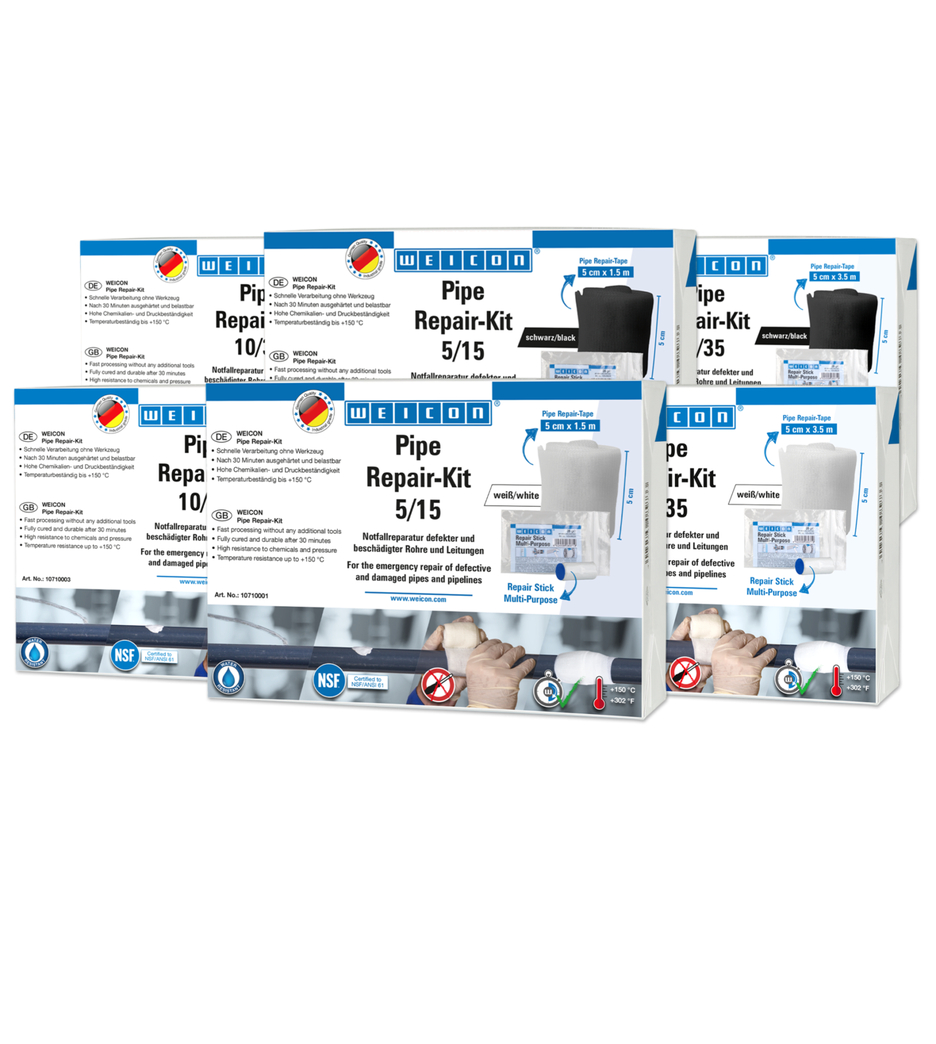 파이프 리페어 키트 | 손상된 파이프 및 라인의 긴급 수리용