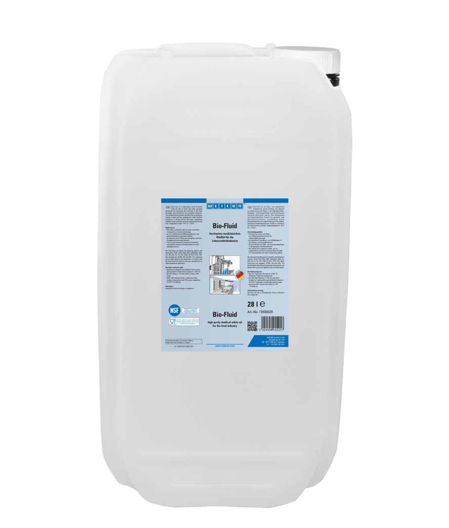 바이오-플루이드 | 식품 부문용 윤활유 및 케어 오일 NSF H1