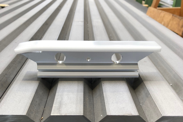aluminum bracket, mounting bracket, panel bracket, metal hardware, drill holes