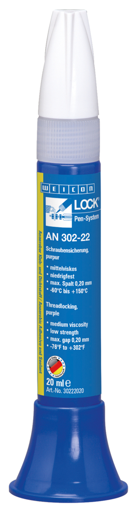 WEICONLOCK® AN 302-22 나사고정제 | 낮은 강도, 중간 점도