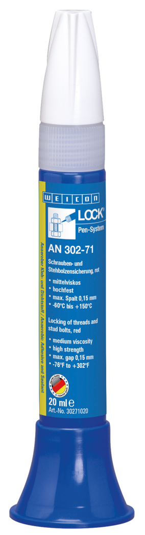 WEICONLOCK® AN 302-71 나사산 및 스터드 볼트의 잠금 장치 | 높은 강도