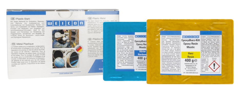 웨이콘 에폭시 수지 퍼티 | 반죽 가능한 다용도 수리용 컴파운드