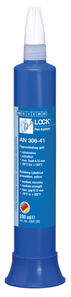 WEICONLOCK® AN 306-41 축혈부고정제
어셈블리 | 베어링, 샤프트 및 부시용, 높은 중간 강도, 중간 점도