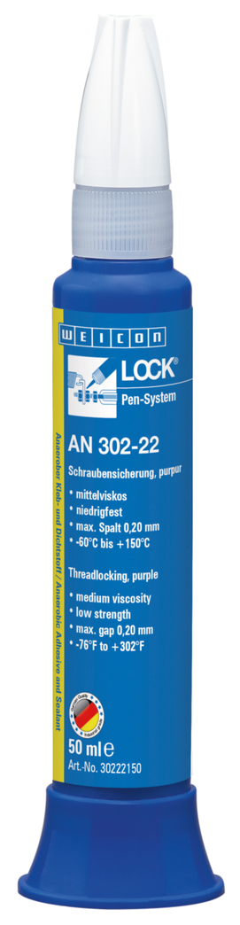 WEICONLOCK® AN 302-22 나사고정제 | 낮은 강도, 중간 점도