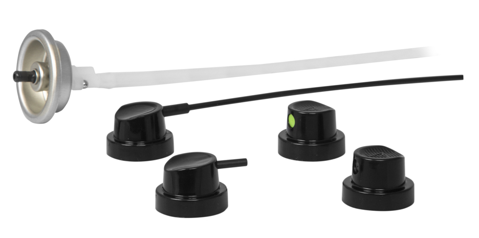 WSD 400용 스프레이 세트 | 밸브가 포함된 4피스 스프레이 헤드 세트