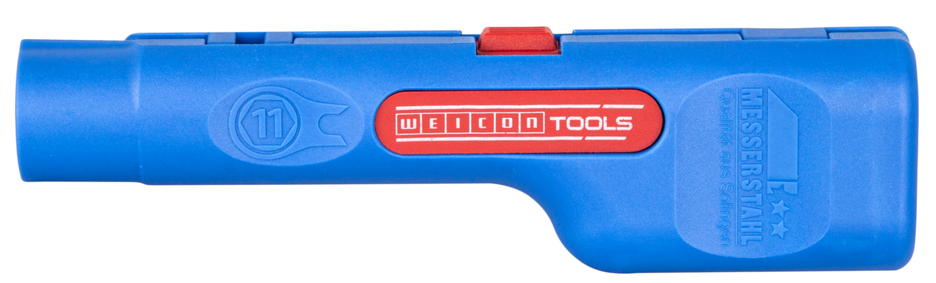 Coax-Stripper No 1 F Plus - F-나사 커넥터에 적합 | 동축 케이블 스키닝 및 피복 벗기기용, 꼬임 방지 보조 도구 포함