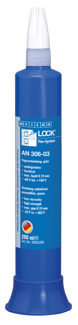 WEICONLOCK® AN 306-03 축혈부고정제
어셈블리 | 베어링, 샤프트 및 부시용, 고강도, 저점도