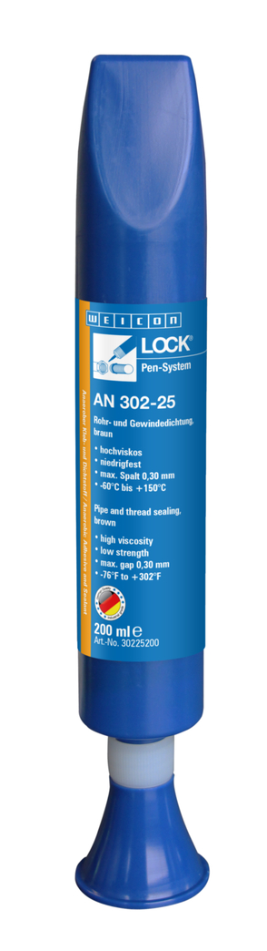 WEICONLOCK® AN 302-25 파이프 및 나사산 씰링 | 거친나사산, 낮은 강도의 경우