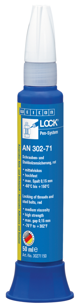 WEICONLOCK® AN 302-71 나사산 및 스터드 볼트의 잠금 장치 | 높은 강도
