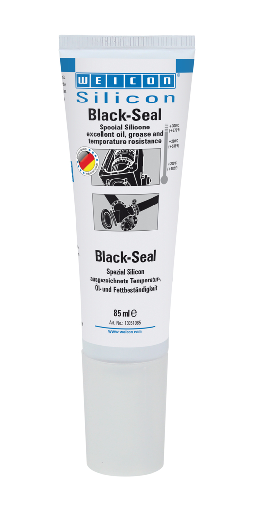 Black-Seal 스페셜 실리콘 | 오일 또는 그리스에 강한 부위를 위한 영구적인 탄성 실란트