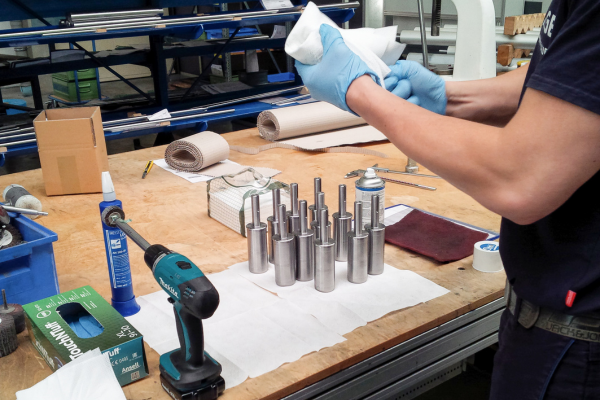 workbench, tools, screwdriver, gloves, machining