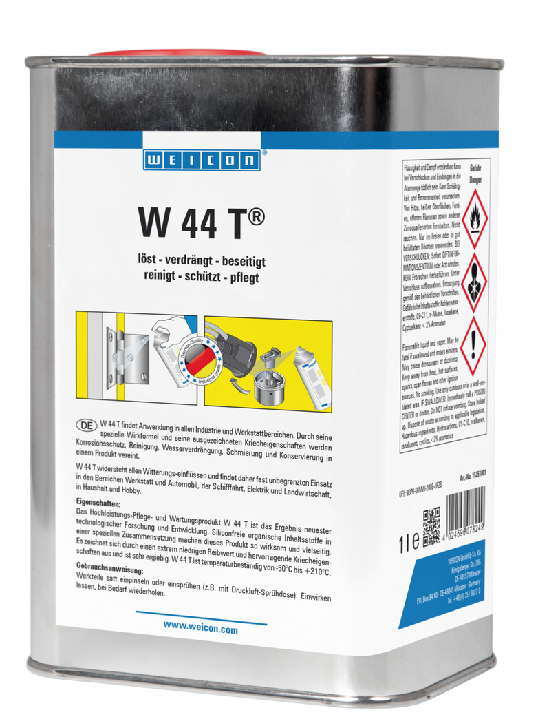 W 44 T® | 5중 기능을 갖춘 윤활 및 다기능 오일