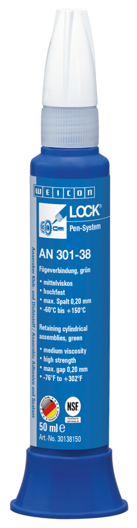 WEICONLOCK® AN 301-38 축혈부고정제
어셈블리 | 고강도, 중간 점도