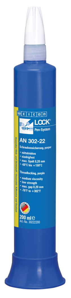 WEICONLOCK® AN 302-22 나사고정제 | 낮은 강도, 중간 점도